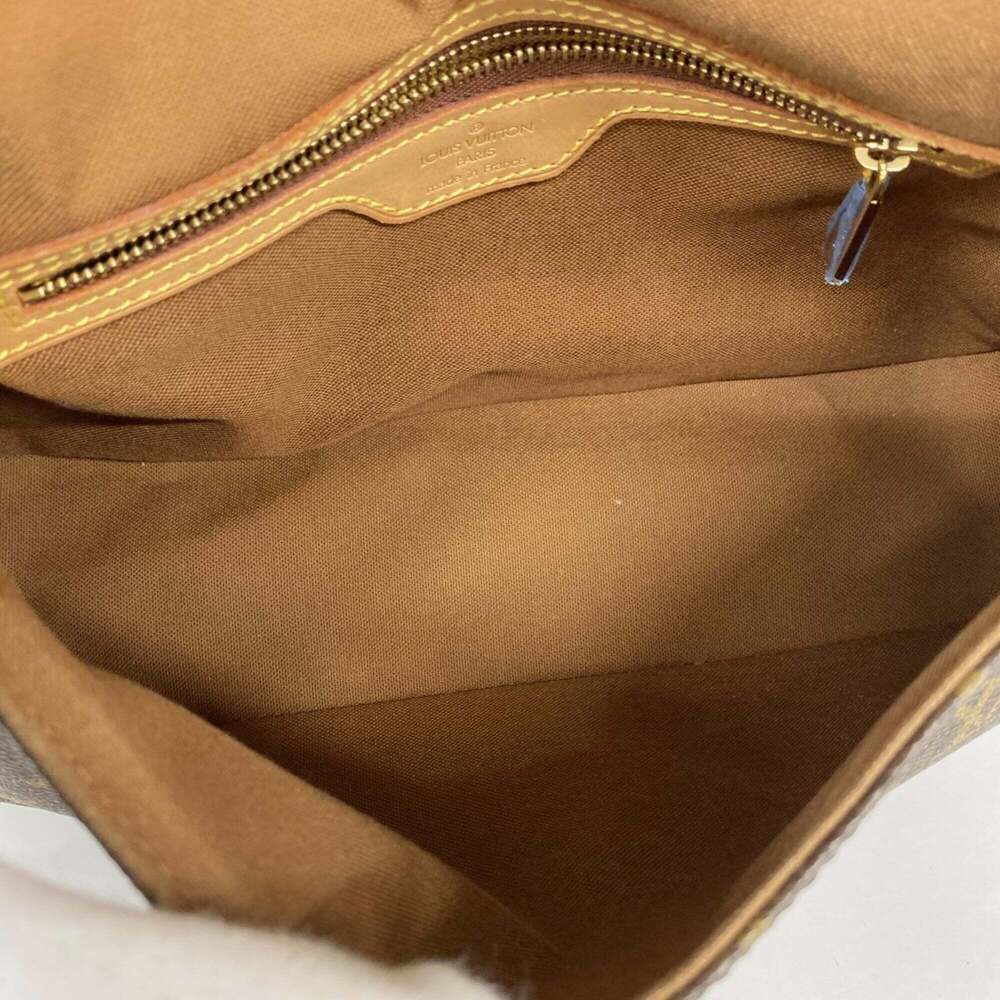 LOUIS VUITTON Brown Monogram Mini Looping Shoulder Bag - Picture 4 of 11